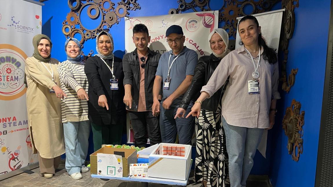 Öğretmenlerimiz Scientex Konya STEM Çalıştayına Katıldı